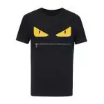 fendi t-shirt new season leather eye zipper